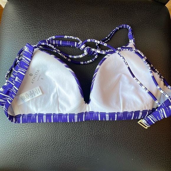 Athleta electric blue strappy swim top - Picture 5 of 5